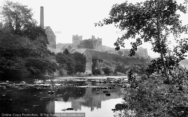 Photo of Richmond, Castle And Old Bridge 1929