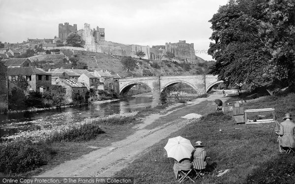 Photo of Richmond, Castle And River 1923