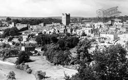 Castle And Town c.1955, Richmond