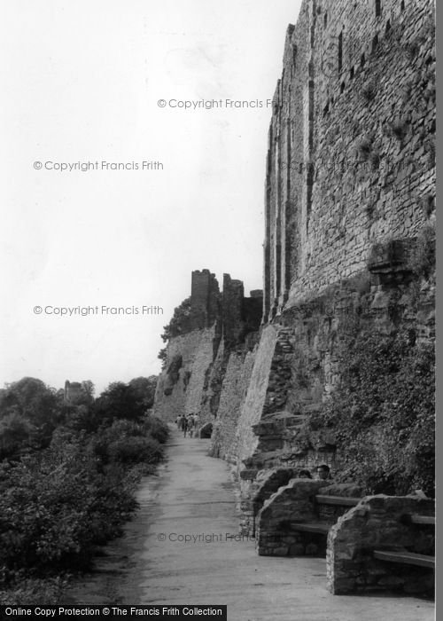 Photo of Richmond, Castle Walk c.1960