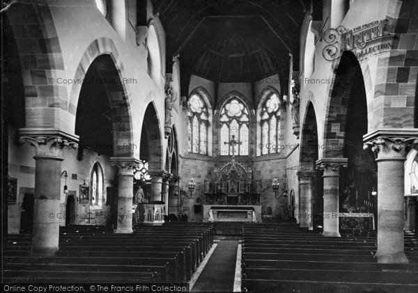 Photo of Richmond, Catholic Church, Interior 1913