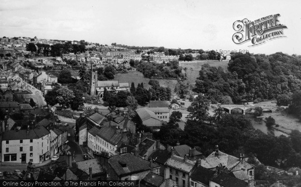 Photo of Richmond, General View From Castle c.1965