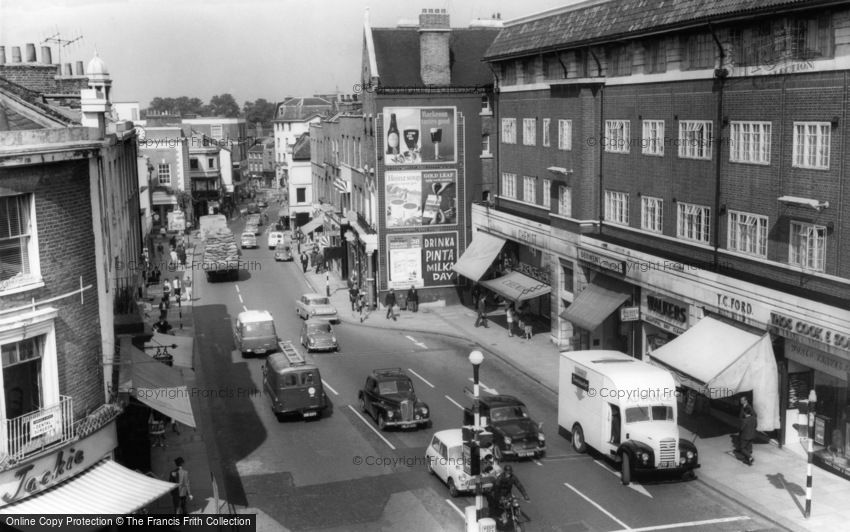 Richmond, Hill Street c1963