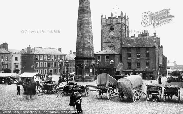 Photo of Richmond, Market Place 1893