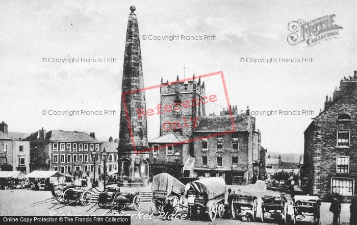 Photo of Richmond, Market Place 1893
