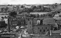 Market Place From The Castle Tower 1952, Richmond