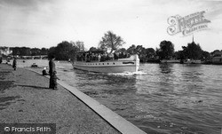 River Boat On The Thames c.1955, Richmond