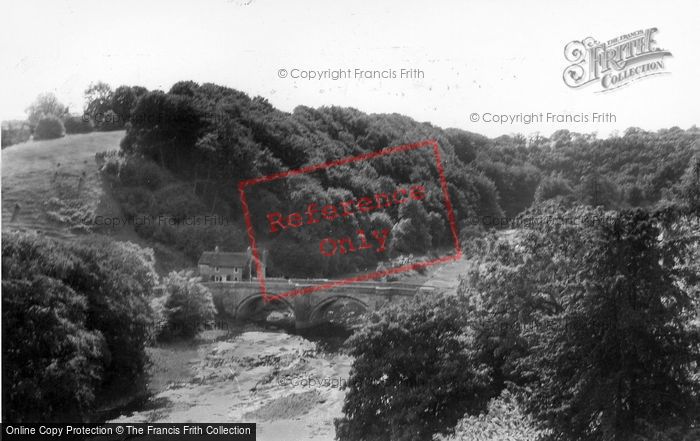 Photo of Richmond, River From Castle Walk c.1960