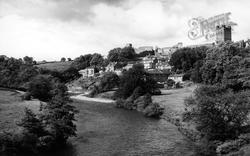 River Swale And Castle c.1955, Richmond