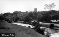 River Swale And Castle c.1960, Richmond