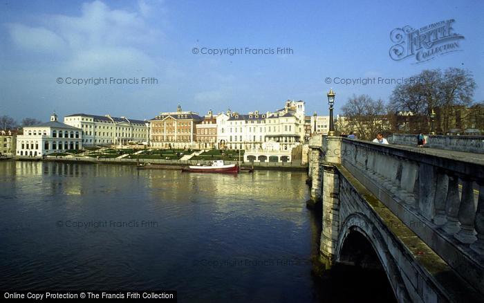 Photo of Richmond, Riverside From Richmond Bridge c.1990