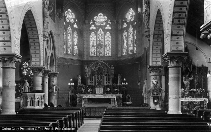 Photo of Richmond, Roman Catholic Church Interior 1908