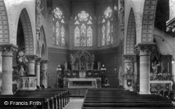 Roman Catholic Church Interior 1908, Richmond