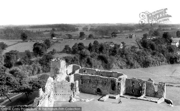 Photo of Richmond, Scollands Hall From The Castle Keep c.1955