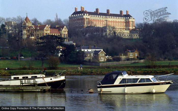 Photo of Richmond, Star And Garter Home From Across The Thames c.1990