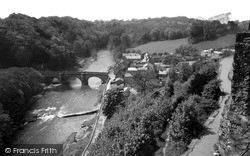 The Bridge And River Swale c.1965, Richmond