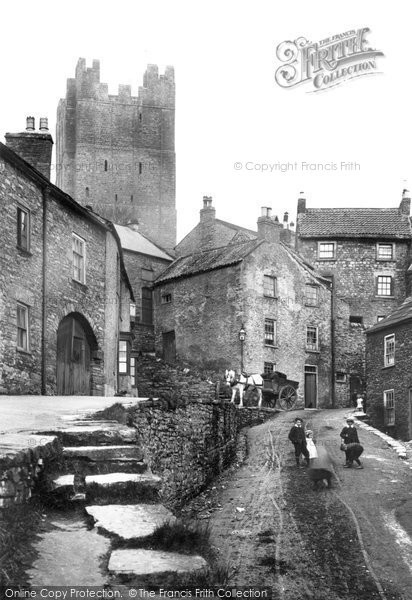 Photo of Richmond, the Castle Keep 1908