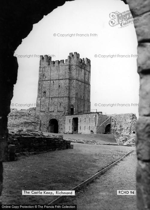 Photo of Richmond, The Castle Keep c.1965