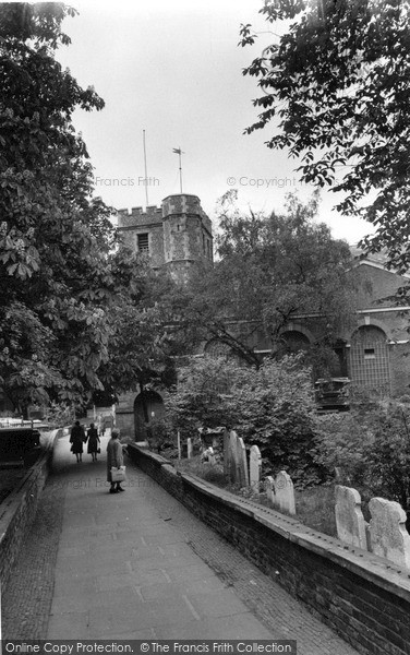 Photo of Richmond, The Church c.1955