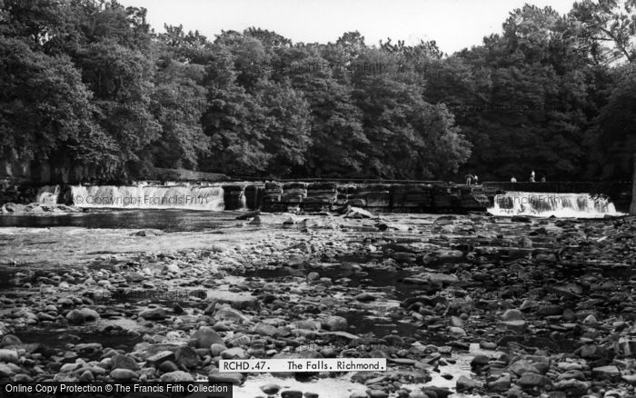 Photo of Richmond, The Falls c.1960