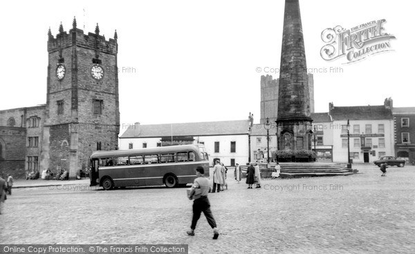 Photo of Richmond, The Market c.1955