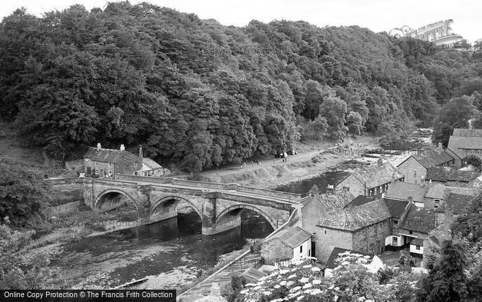 Photo of Richmond, The River Swale From The Castle 1951