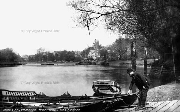 Photo of Richmond, The River Thames 1890