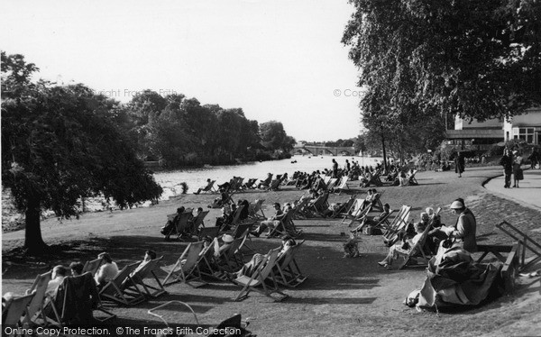 Photo of Richmond, The River Thames c.1955