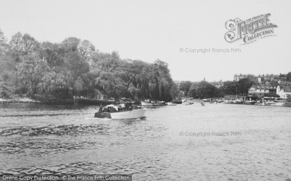 Photo of Richmond, The River Thames c.1955