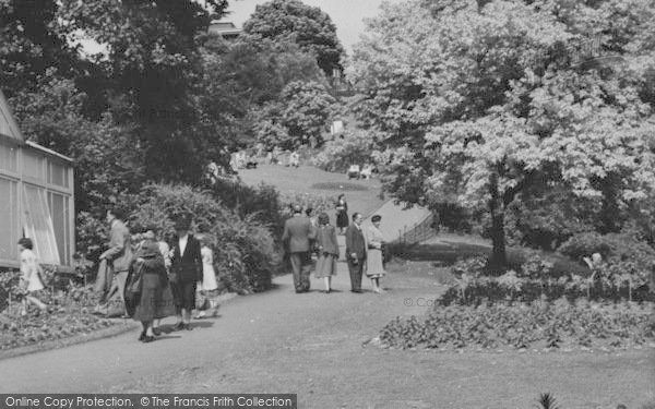 Photo of Richmond, The Terrace Gardens c.1955