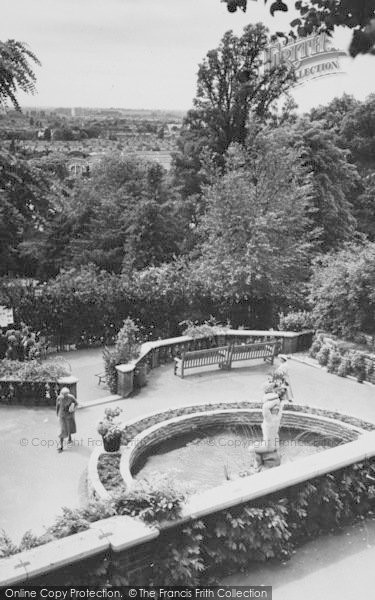 Photo of Richmond, The Terrace Gardens c.1955