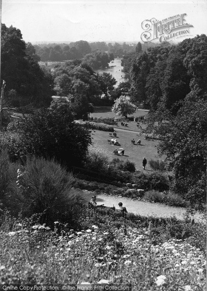Photo of Richmond, The Thames From Richmond Hill 1947