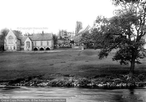 Photo of Richmond, Trinity Church and Grammar School 1892