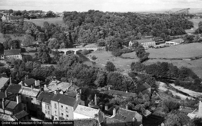 Photo of Richmond, View From Castle Tower 1952