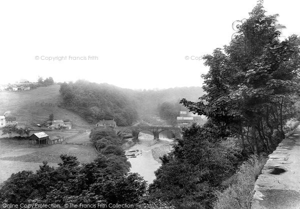 Photo of Richmond, View From Castle Walk 1913