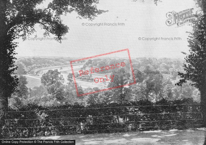 Photo of Richmond, View From Richmond Hill c.1895