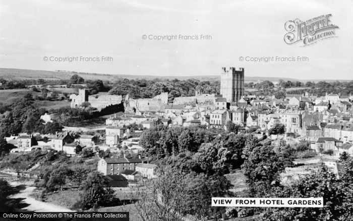 Photo of Richmond, View From Terrace House Private Hotel Gardens c.1960