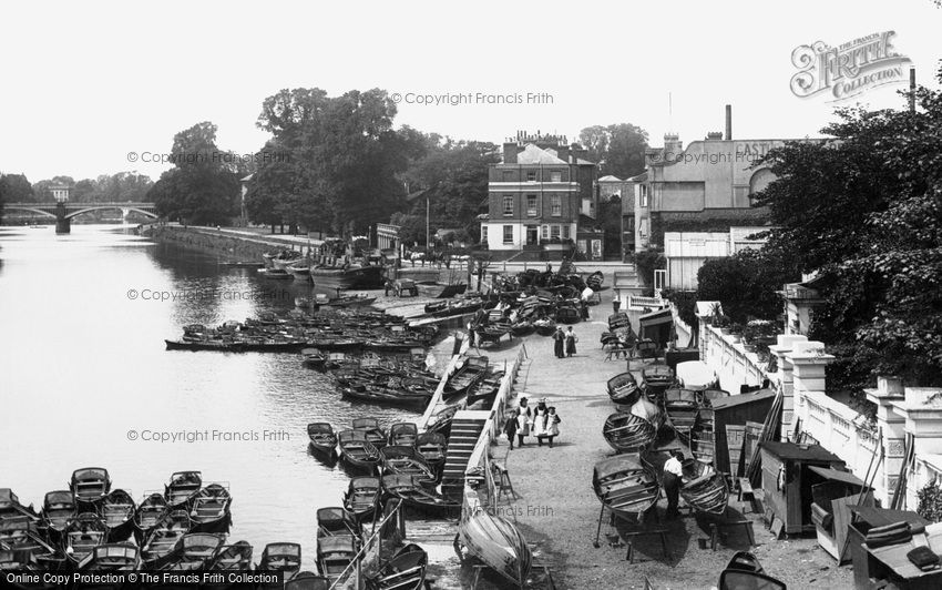 Richmond, view from the Bridge 1899