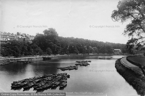 Photo of Richmond, View From The Bridge 1899