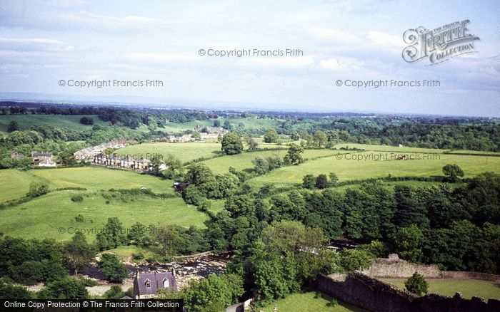Photo of Richmond, View From The Castle c.1985