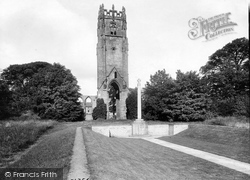 War Memorial And Grey Friars Tower 1923, Richmond