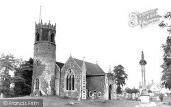 Inferior, St Mary's Church c.1965, Rickinghall