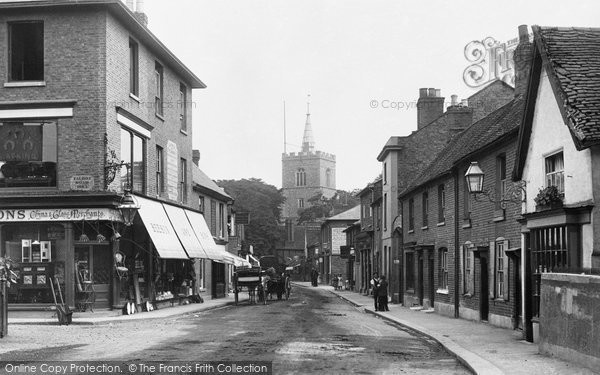 Photo of Rickmansworth, Church Street 1897