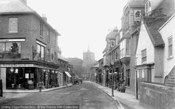 Photo of Rickmansworth, Church Street 1903