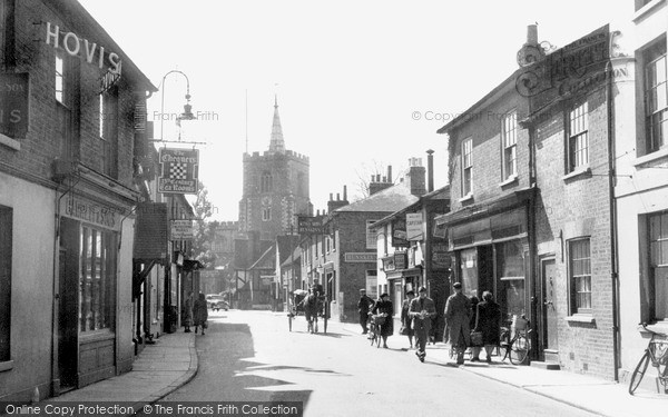Photo of Rickmansworth, Church Street 1952