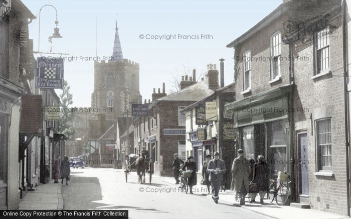 Photo of Rickmansworth, Church Street 1952