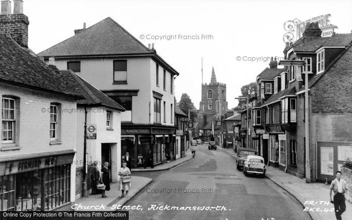 Photo of Rickmansworth, Church Street c.1960