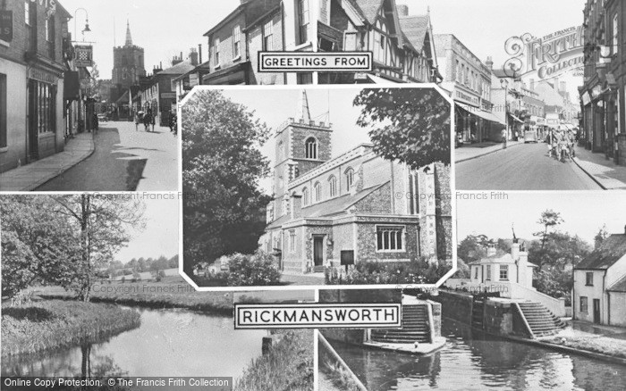 Photo of Rickmansworth, Composite c.1955