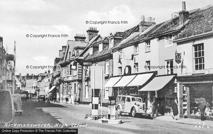 Photo of Rickmansworth, High Street c.1950