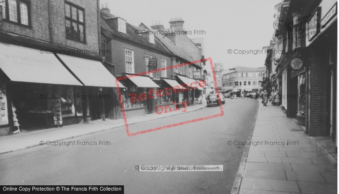 Photo of Rickmansworth, High Street c.1955